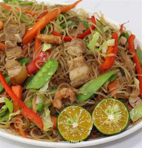 pahindot. om|Pancit Bihon Guisado .